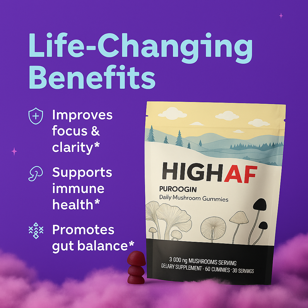 True Super Focus Mushroom Gummies