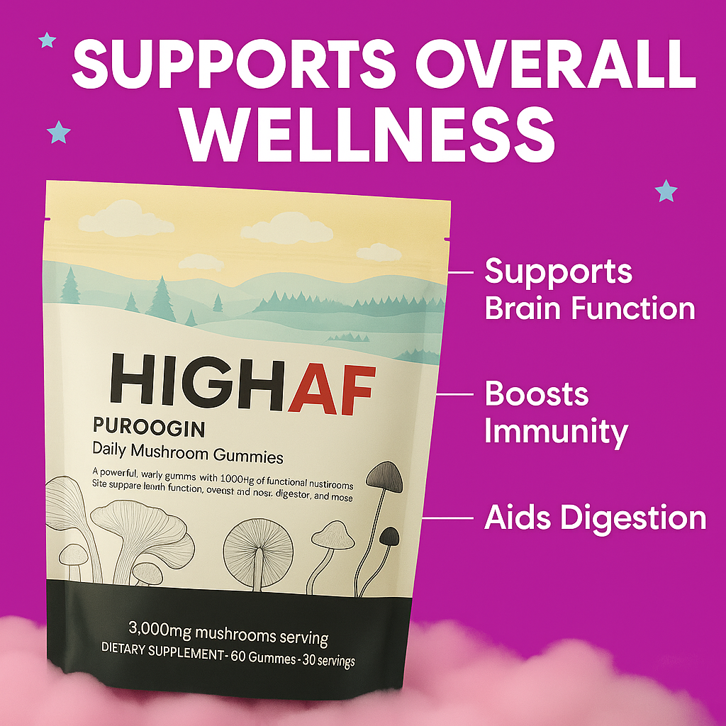 True Super Focus Mushroom Gummies