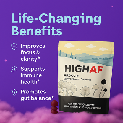 True Super Focus Mushroom Gummies