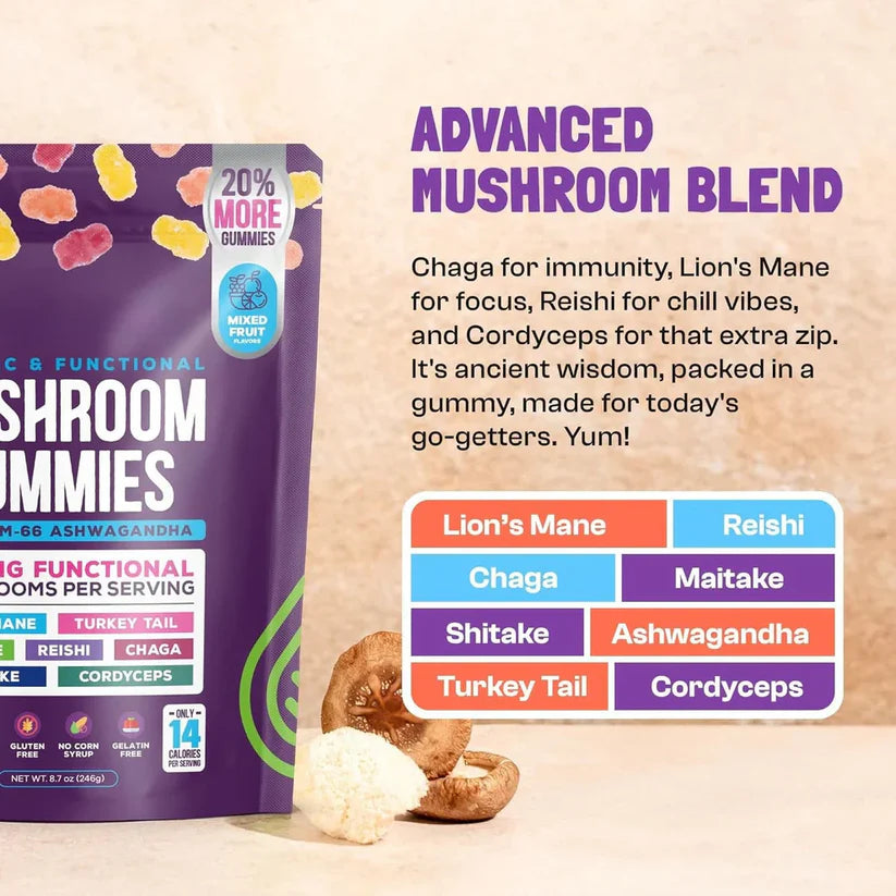 Super Focus Mushroom Gummies
